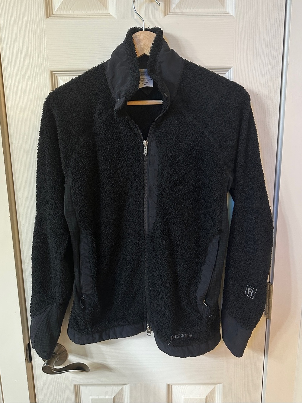 VTG Patagonia Womens R3 Fuzzy Fleece Polartec Jacket Medium Layers Regulator